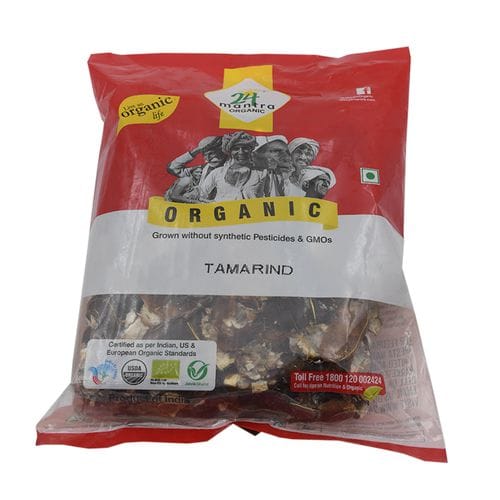 24 Mantra Organic Organic, Tamarind/Hunisehannu, 500 G Pouch