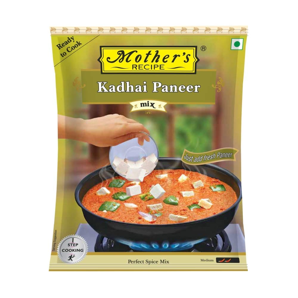 Mother's Recipe Kadhai Paneer Mix Pouch, 80 G