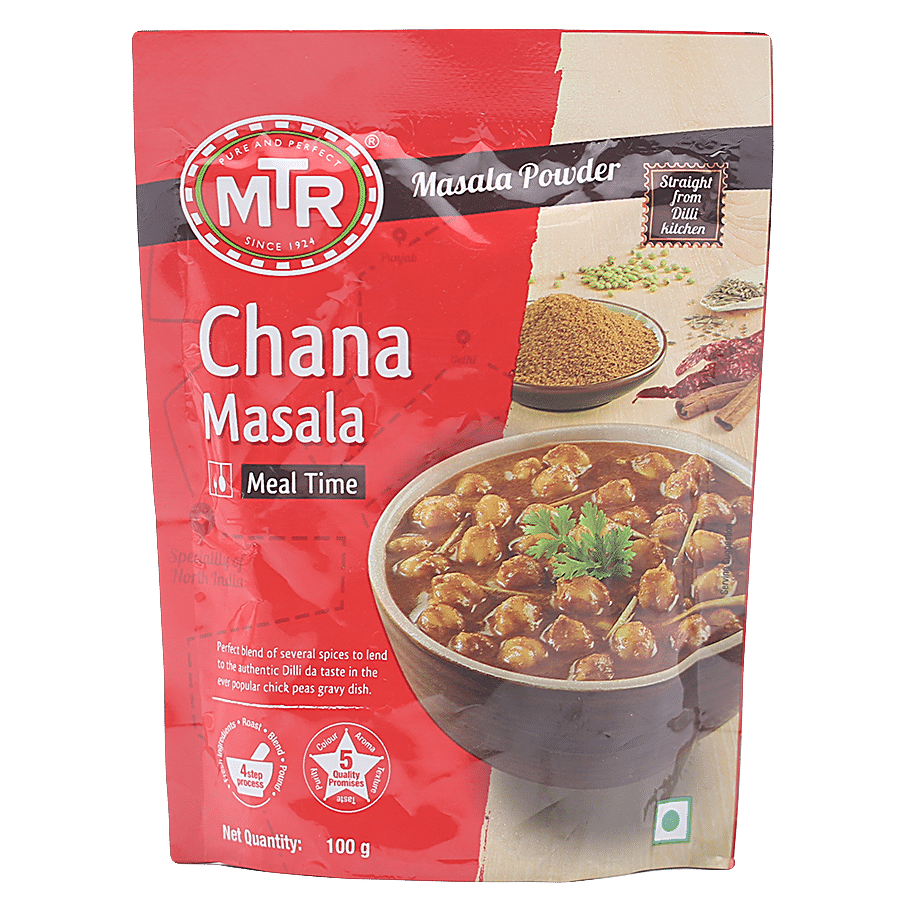 Mtr Masala, Chana Masala, 100 G Pouch