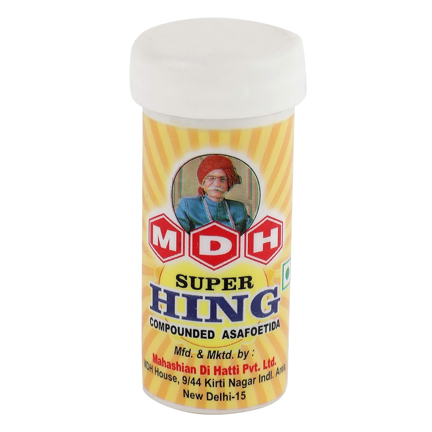 Mdh Powdered Spices Super Compounded Asafoetida (Hing), 10 G