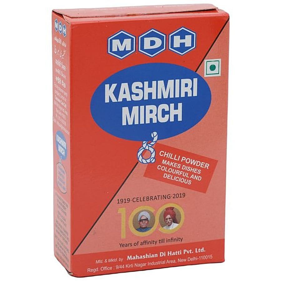 Mdh Powder, Kashmiri Chilli, 100 G Carton