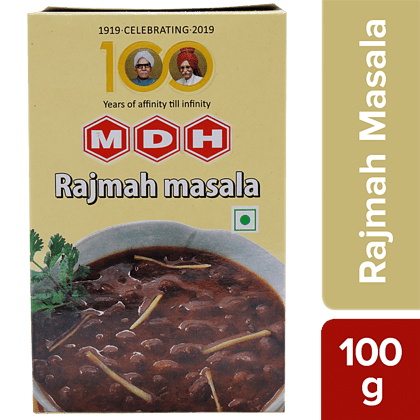 Mdh Masala, Rajmah, 100 G Carton