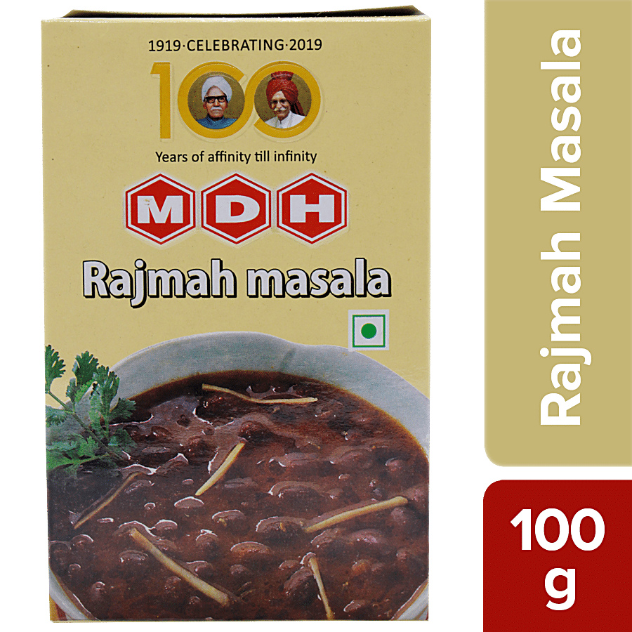 Mdh Masala, Rajmah, 100 G Carton