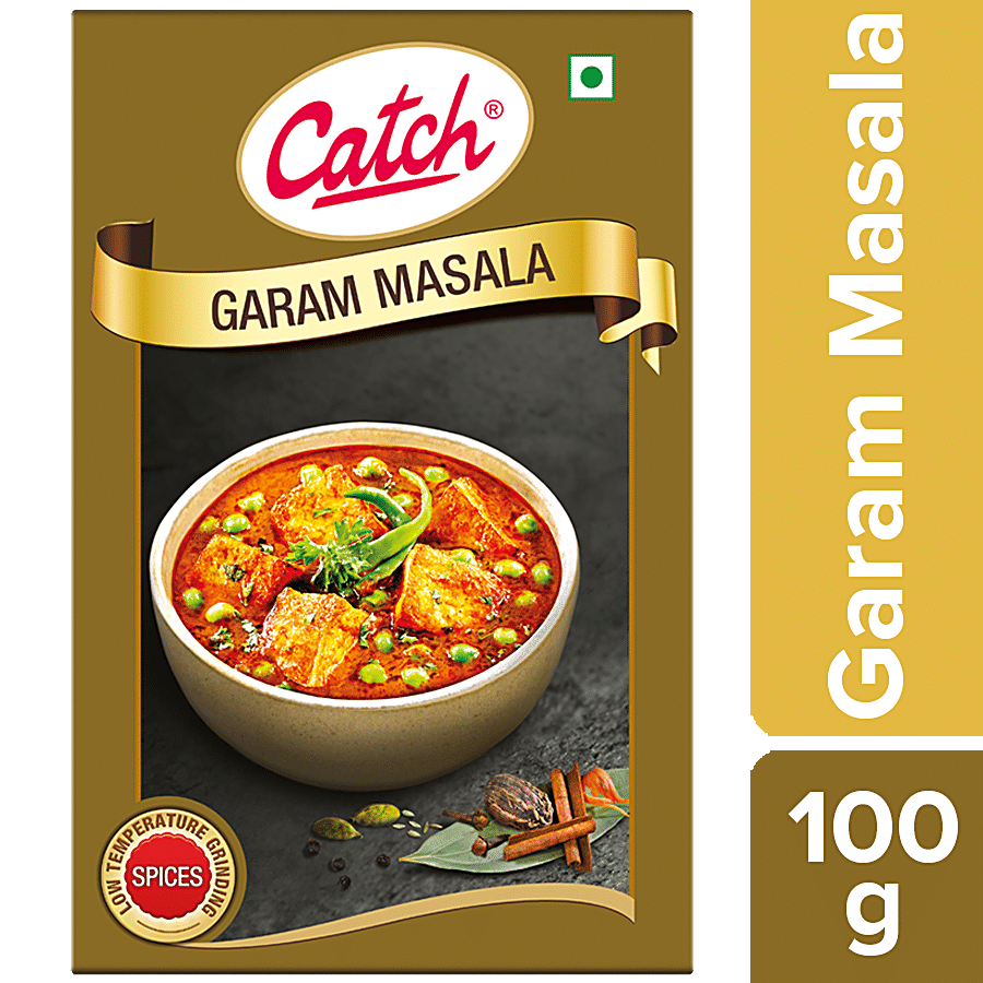 Catch Garam Masala, Adds Flavour & Aroma, 100 G Carton
