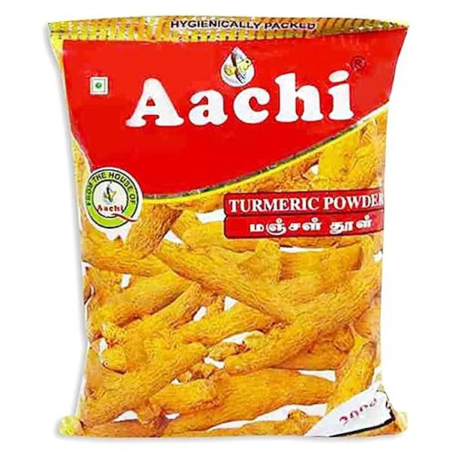 Aachi Turmeric Powder/Arisina Pudi, 200 G Pouch