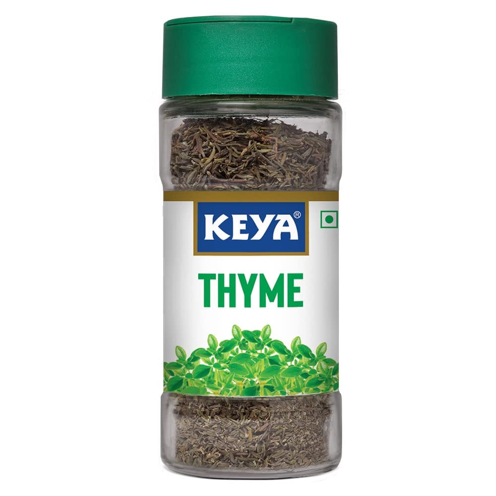 Keya Thyme Leaves Dried Herb Seasoning, 30Gm