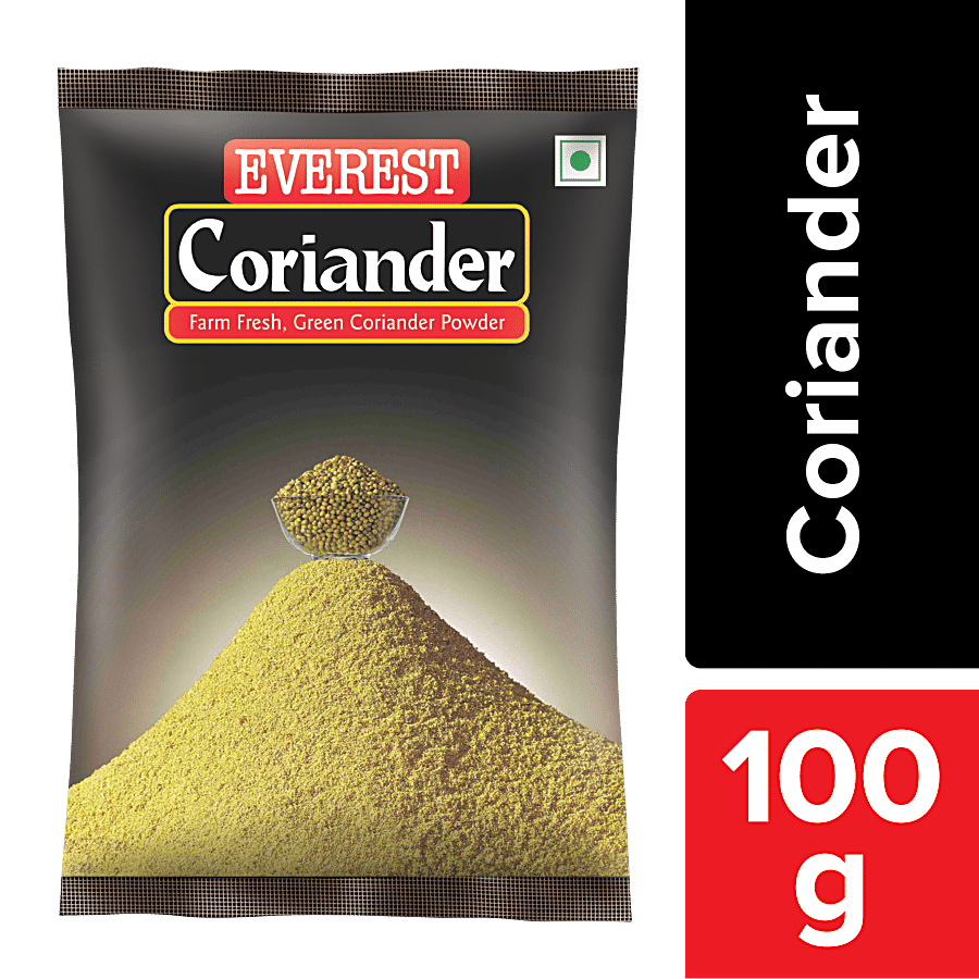 Everest Powder, Green Coriander, 100 G Pouch