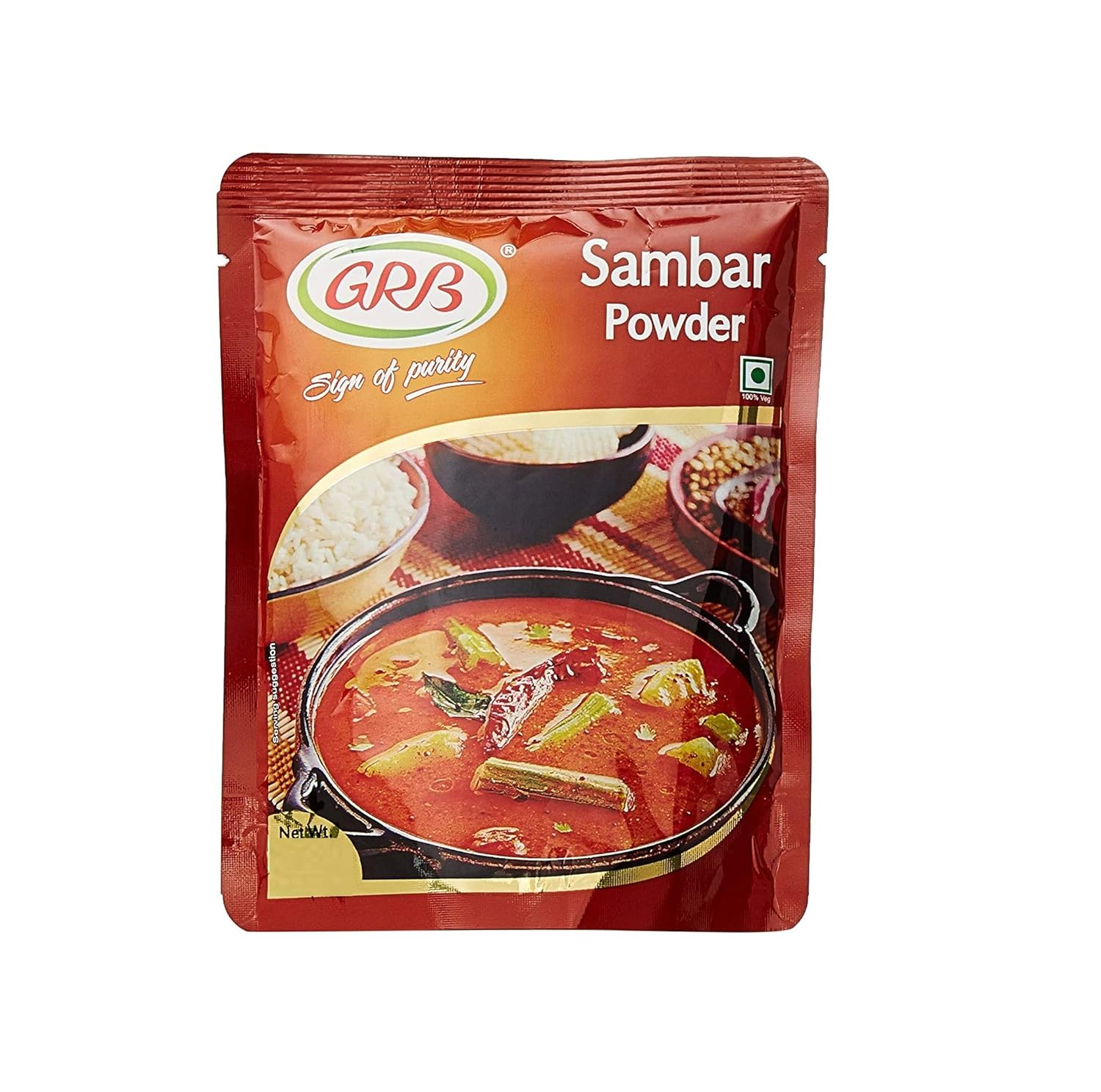 Grb Sambar Powder Pouch, 200 G