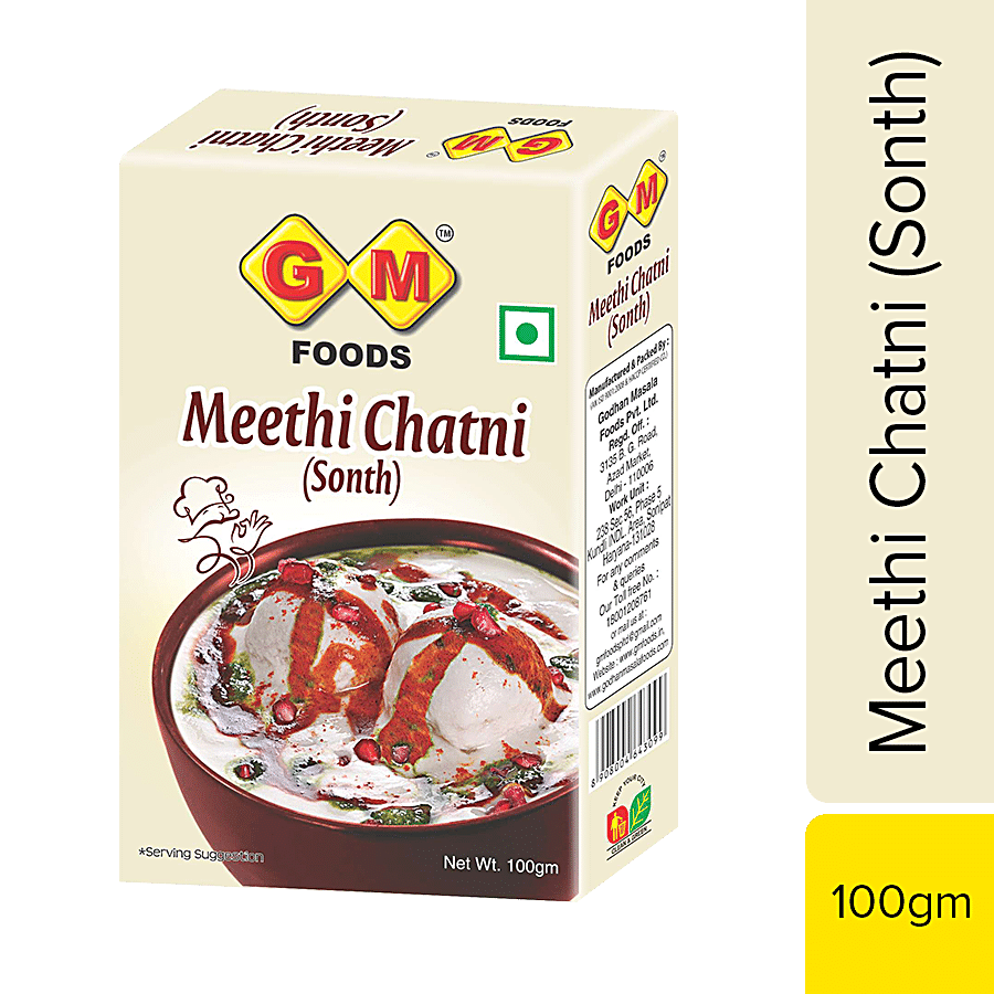Gm Foods Meethi Chatni (Sonth), 100 G