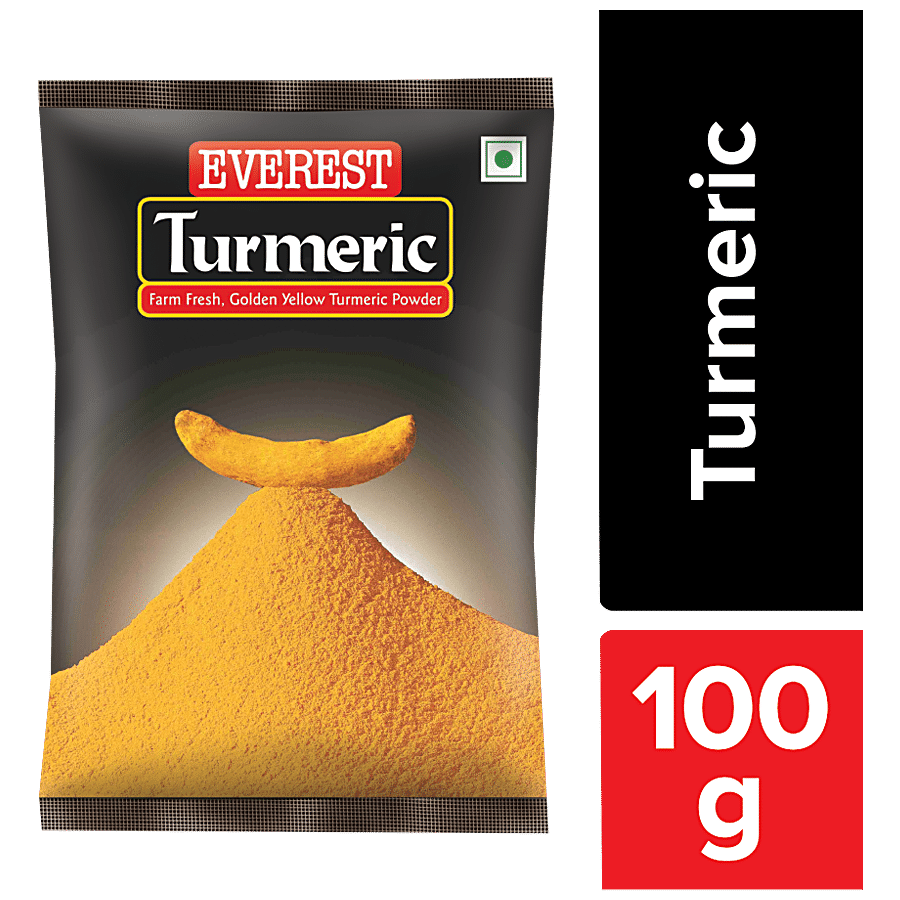 Everest Turmeric Powder/Arisina Pudi, 100 G Pouch