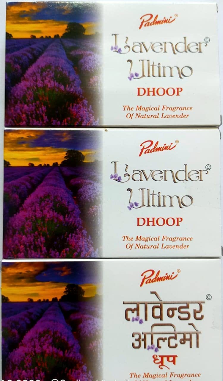 Padmini Ultimo Dhoop (12Pkt, Lavender Dry Ultimo Dhoop)