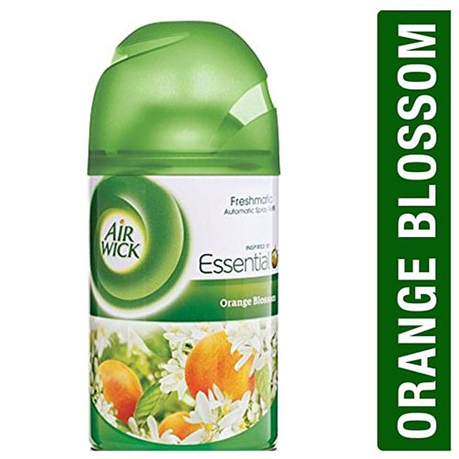 Airwick Freshmatic Automatic Air Freshener Spray Refill, Orange Blossom, 250 Ml