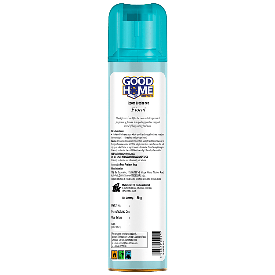 Good Home Room Freshener Floral Fantacy, Refreshing Fragrance, 130 G