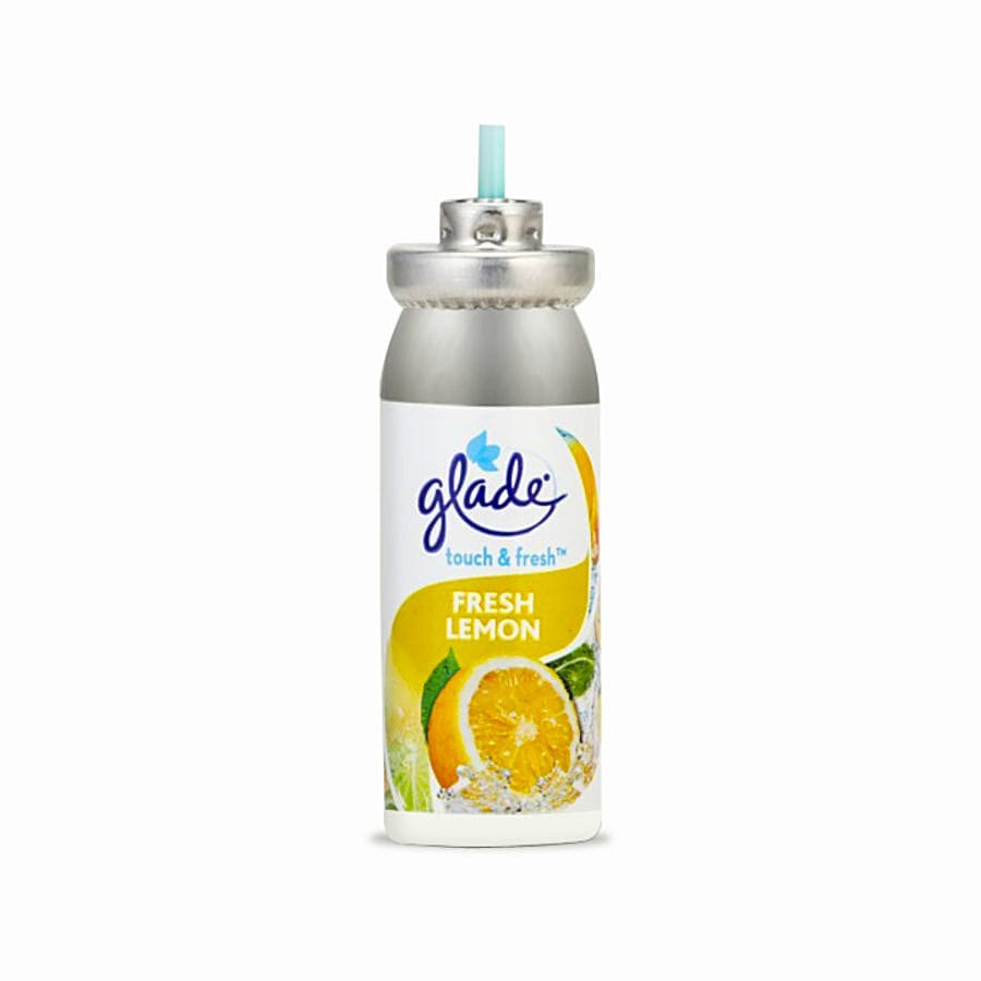 Glade Touch & Fresh Aerosol Air Freshener, Lemon Fresh, 12 Ml Pouch