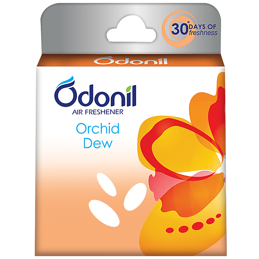 Odonil Bathroom Air Freshener Blocks - Orchid Dew - 48 G
