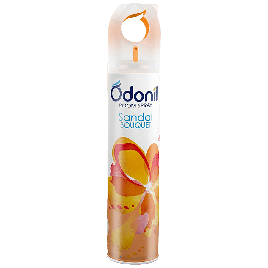 Odonil Room Air Freshener Spray, Sandal Bouquet, 220 Ml