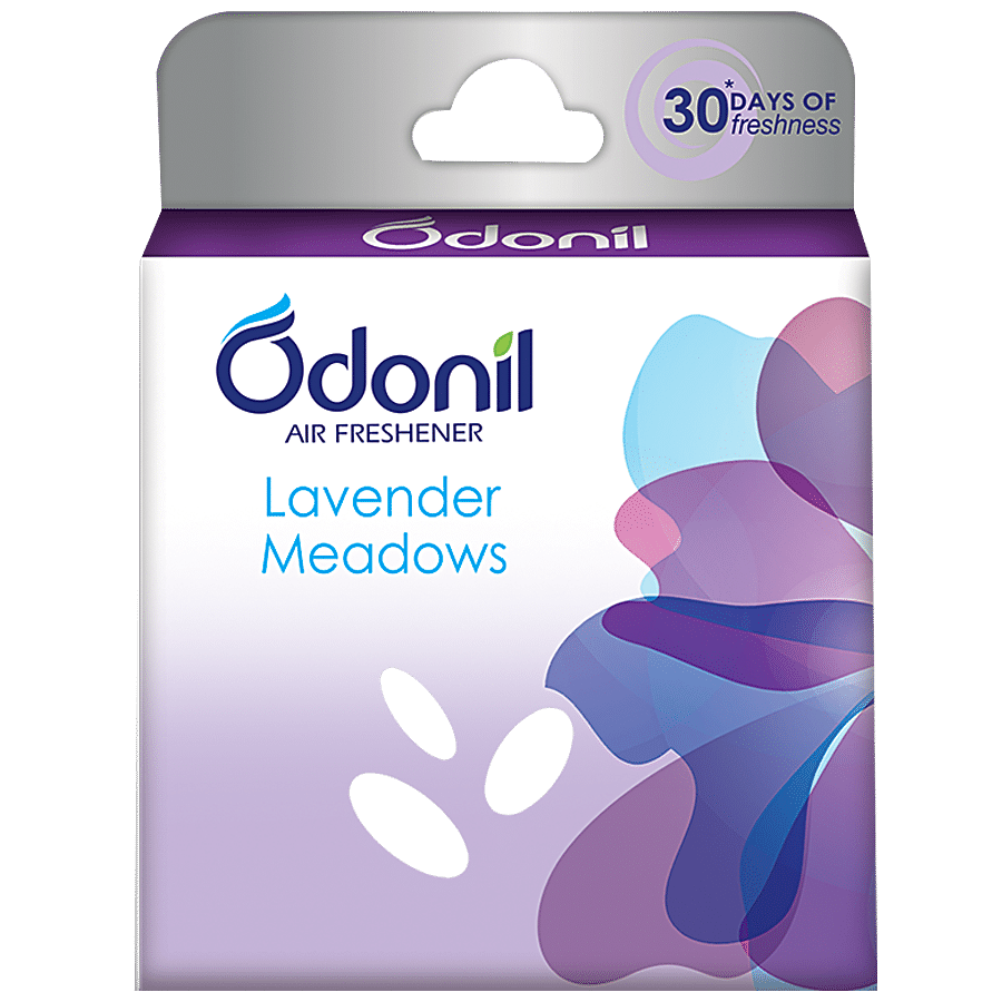 Odonil Bathroom Air Freshener Blocks, Lavender Meadow, 72 G