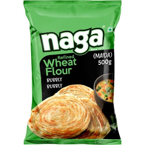 Naga Refined Wheat Flour (Maida), 500 G