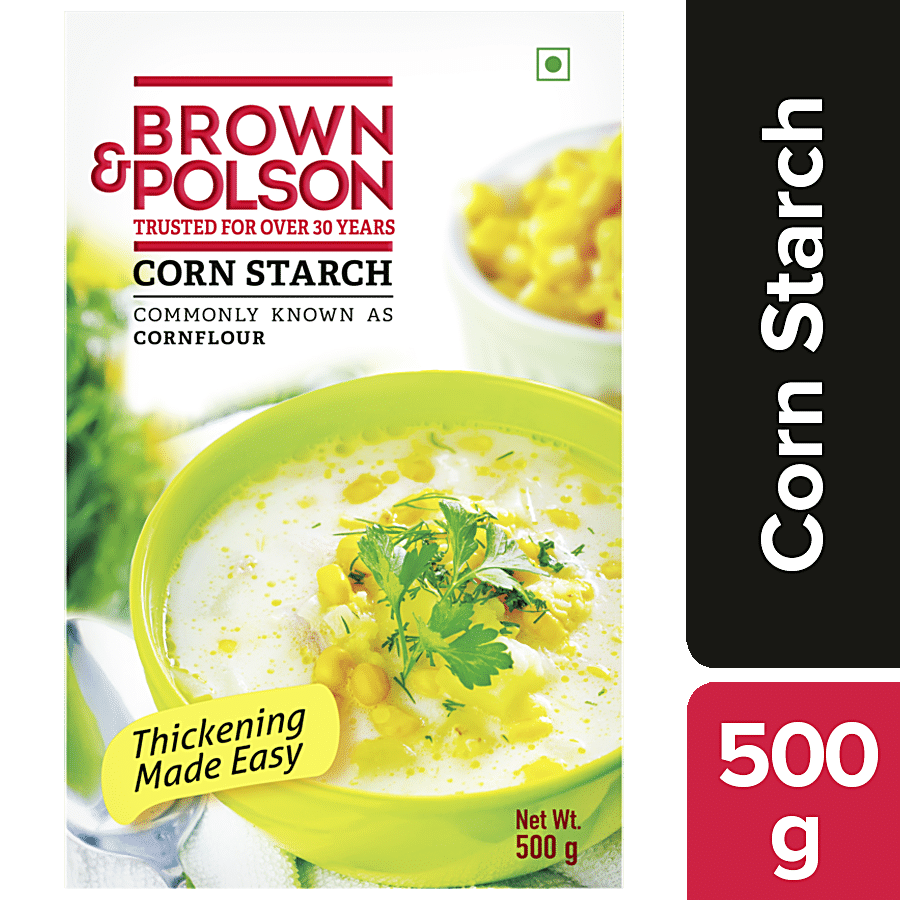 Brown & Polson Corn Starch, Thickening Made Easy, 500 G