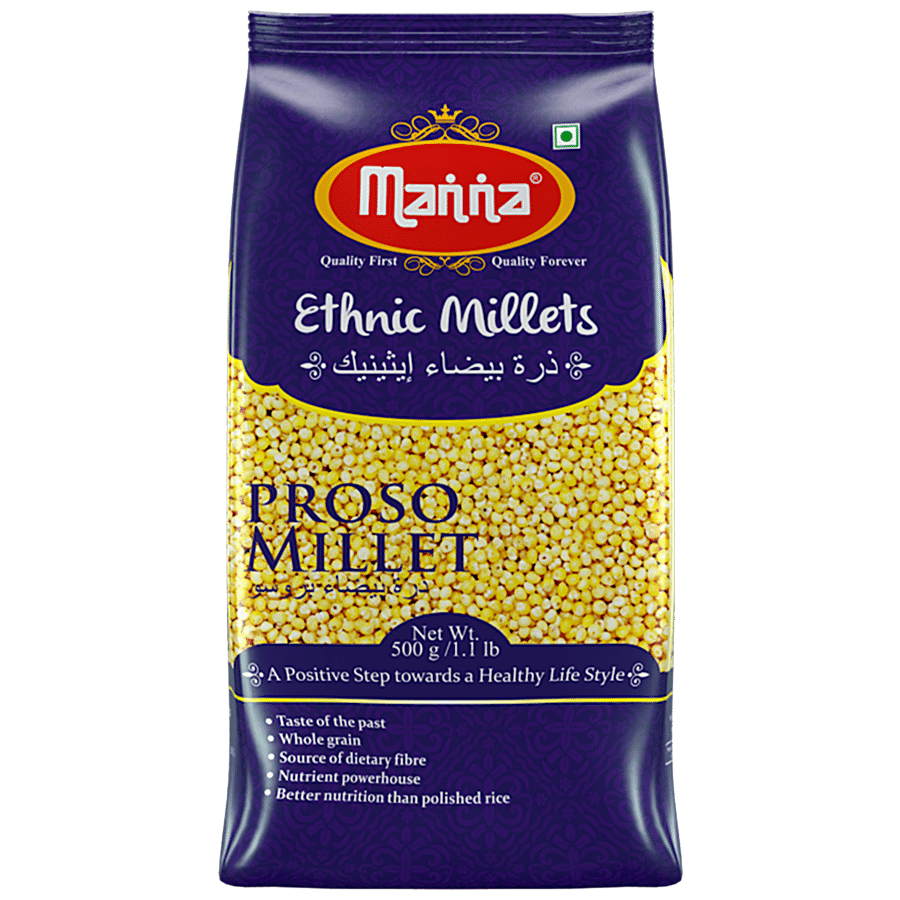 Manna Proso Millet, Barri/Panivaragu/Varigulu/Baragu, 500 G