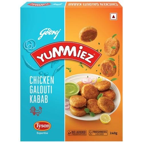 Yummiez Chicken Galouti Kabab 240 Gm