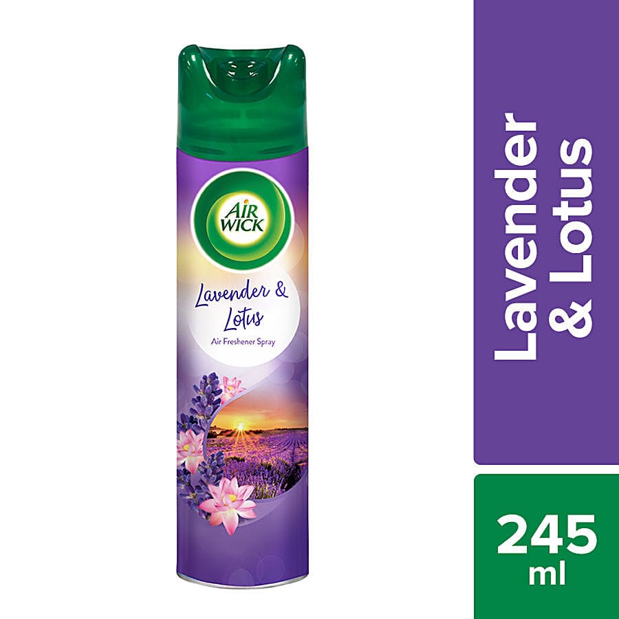 Air Wick Air Freshener Spray, Lavender & Lotus, 245 Ml