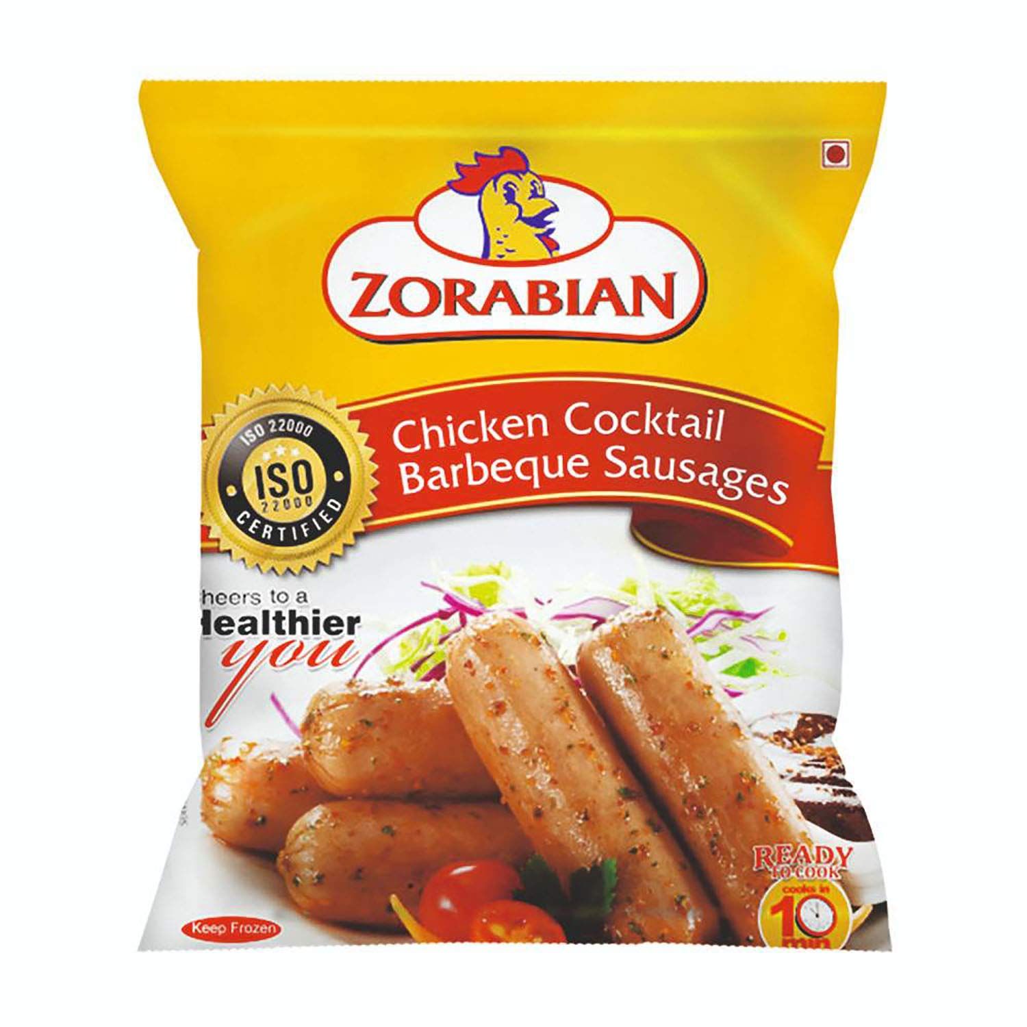 Zorabian Chicken Cocktail Barbeque Sausages, 250 G