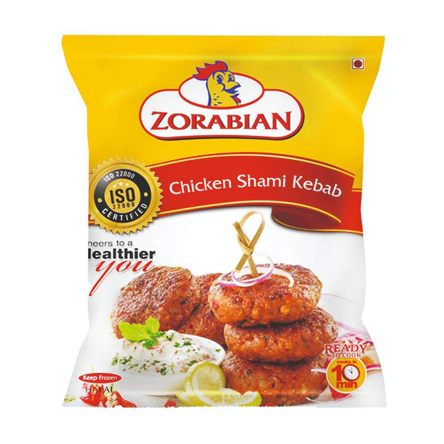 Zorabian Chicken Shami Kebab, 250 G