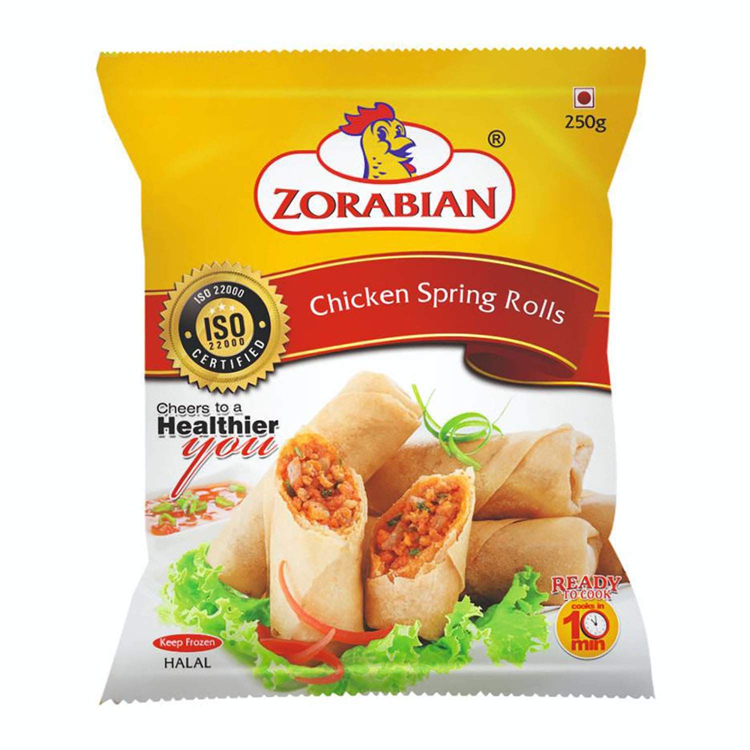 Zorabian Chicken Spring Roll, 250 G