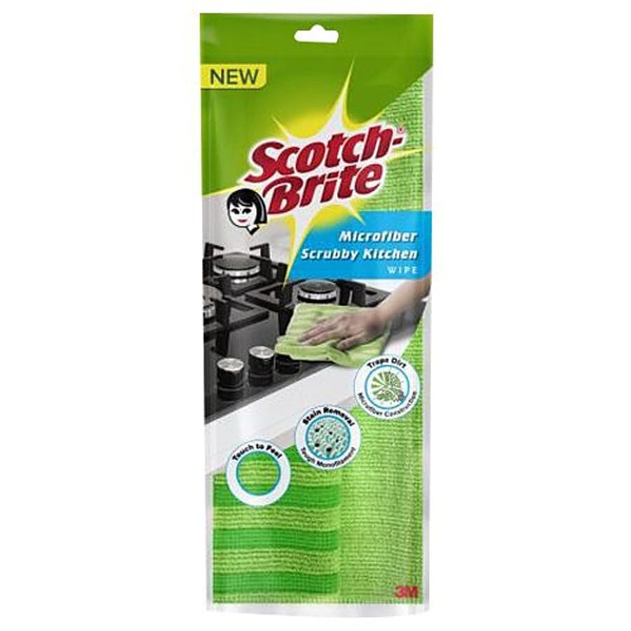 Scotch Brite Microfiber Scrubby Kitchen Wipe