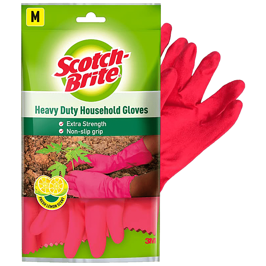 Scotch brite Heavy Duty Gloves - Medium
