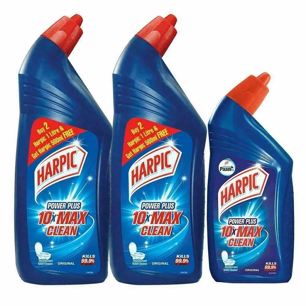 Harpic Disinfectant Toilet Cleaner Liquid,Original,1 L