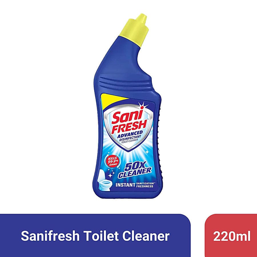 Sani Fresh Toilet Cleaner, Advanced Thicker Formulation, 220 Ml (200Ml + 20Ml Free)