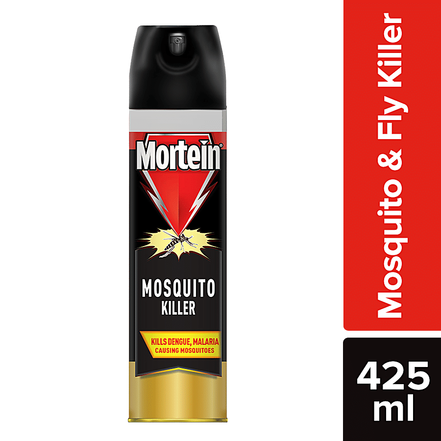 Mortein Flying Insect Killer, Mosquito & Fly Killer Spray, 425 Ml & Mortein Cockroach Killer With Target Nozzle, 425 Ml