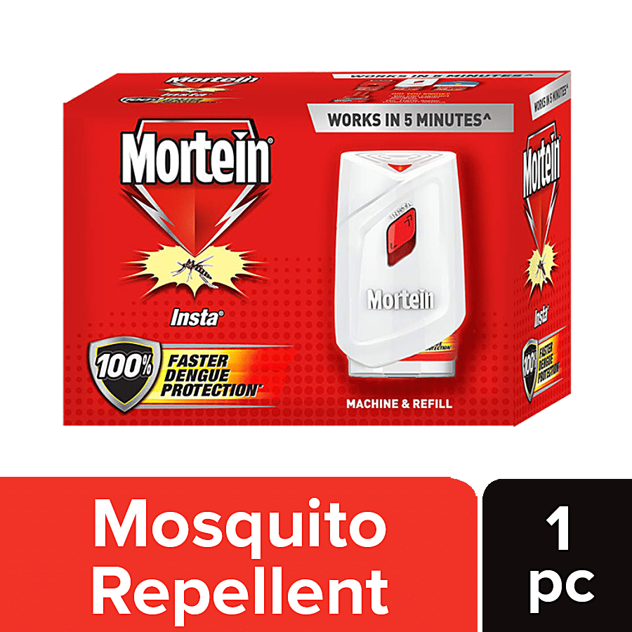 Mortein Insta Mosquito Killer Machine + Refill, Combo Pack