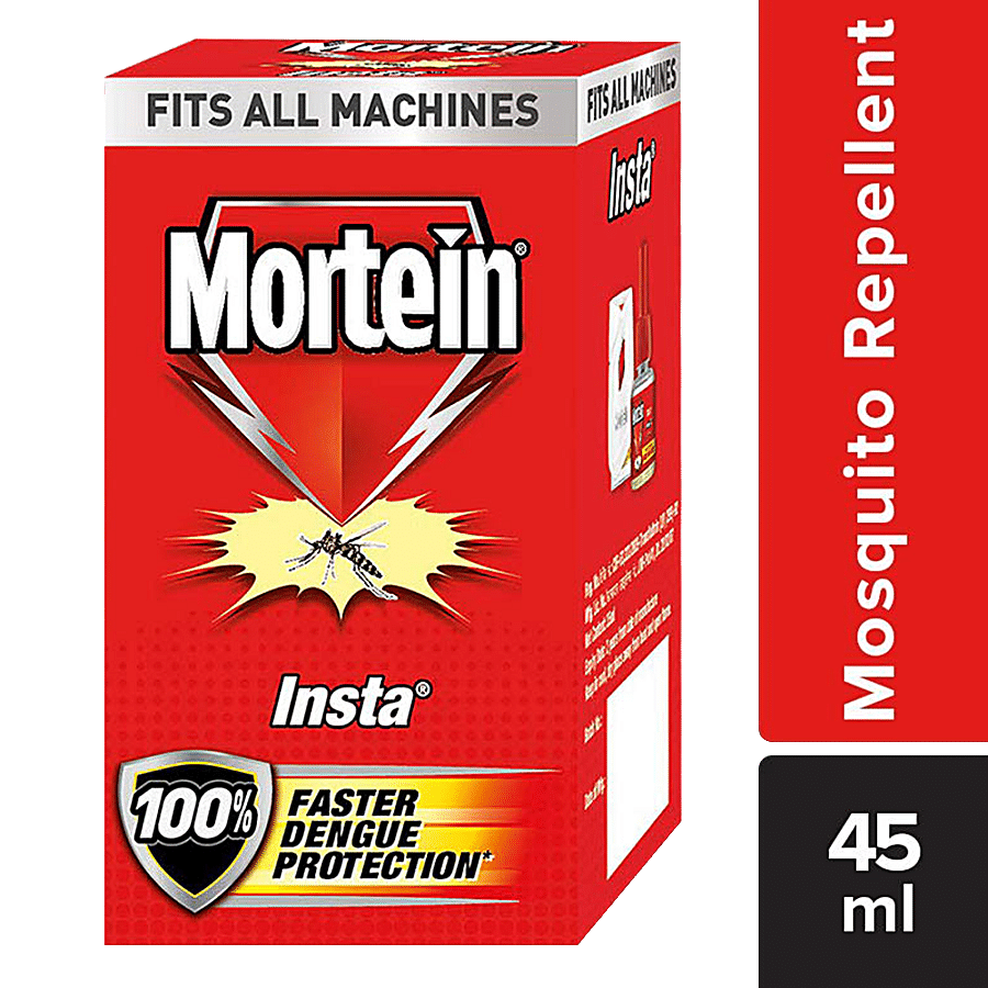 Mortein Insta5 Mosquito Repellent Liquid Refill, Fits All Machines, 45 Ml