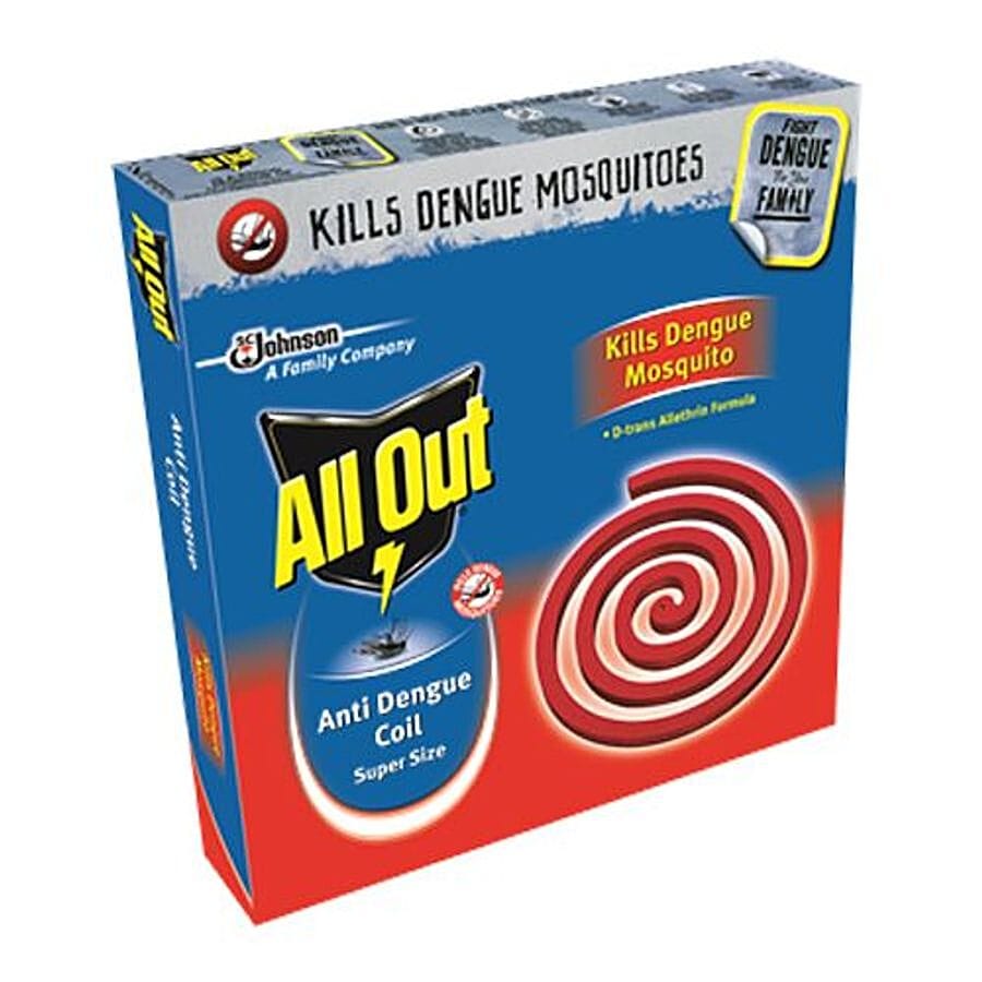 All Out Anti Dengue Coil - 10 Pcs