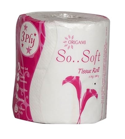 Origami So Soft Tissue Roll 3 Ply 100G X 1 Roll