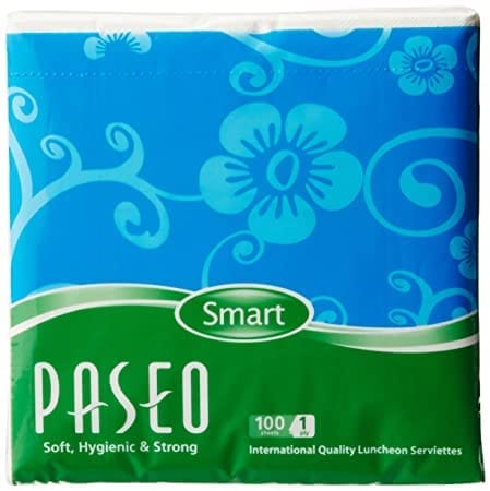 Paseo Tissues Smart Napkin, 100 Pieces