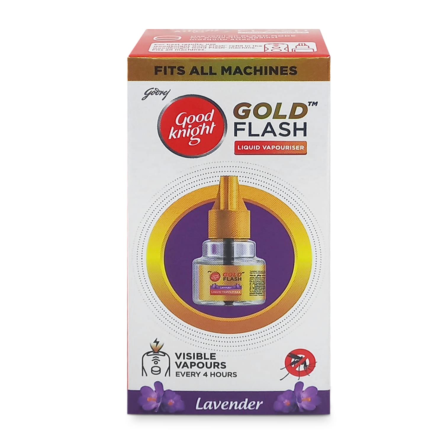 Good Knight Gold Flash Lavender Refill, 45Ml