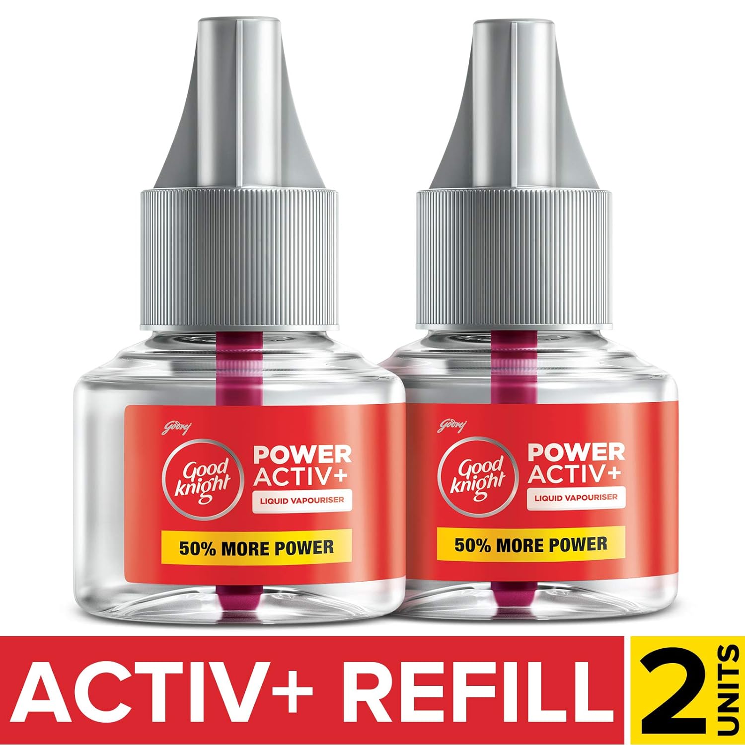 Good Knight Power Active + Cartridge Refill, 45Ml (Pack Of 2)