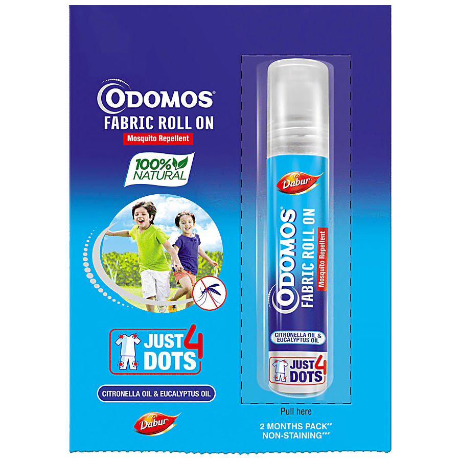 Odomos Mosquito Repellent, Fabric Roll, On, 8 Ml