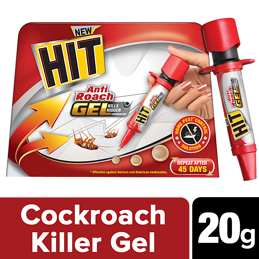 Hit Anti, Roach Gel, Cockroach Killer, 20 G