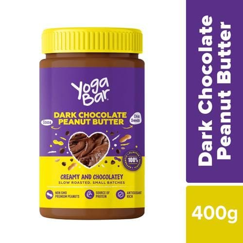 Yoga Bar Dark Chocolate Peanut Butter, Non, Gmo, High In Protein & Antioxidants, 400 G