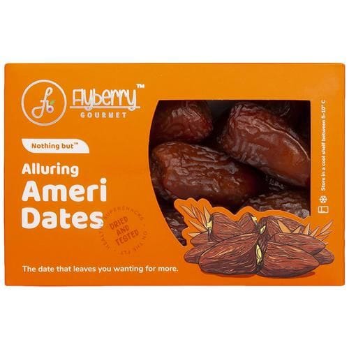 Flyberry Gourmet Alluring Ameri Dates, Dietary Fibre, 200 G
