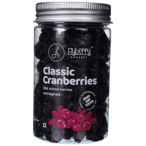 Flyberry Gourmet Classic Cranberries, Rich In Nutrients, 100 G