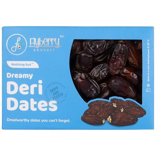 Flyberry Gourmet Deri Dates/Kharjura, 400 G