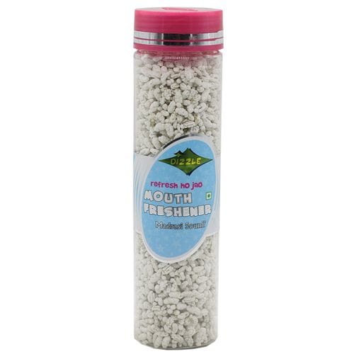 Dizzle Mouth Freshener, Madrasi Sounff, 180 G Bottle