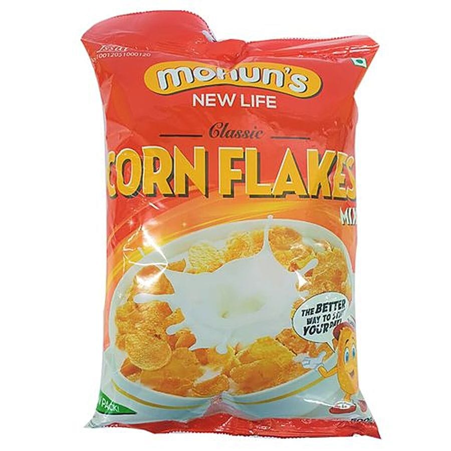 Mohun's Corn Flakes, 500 G Pouch