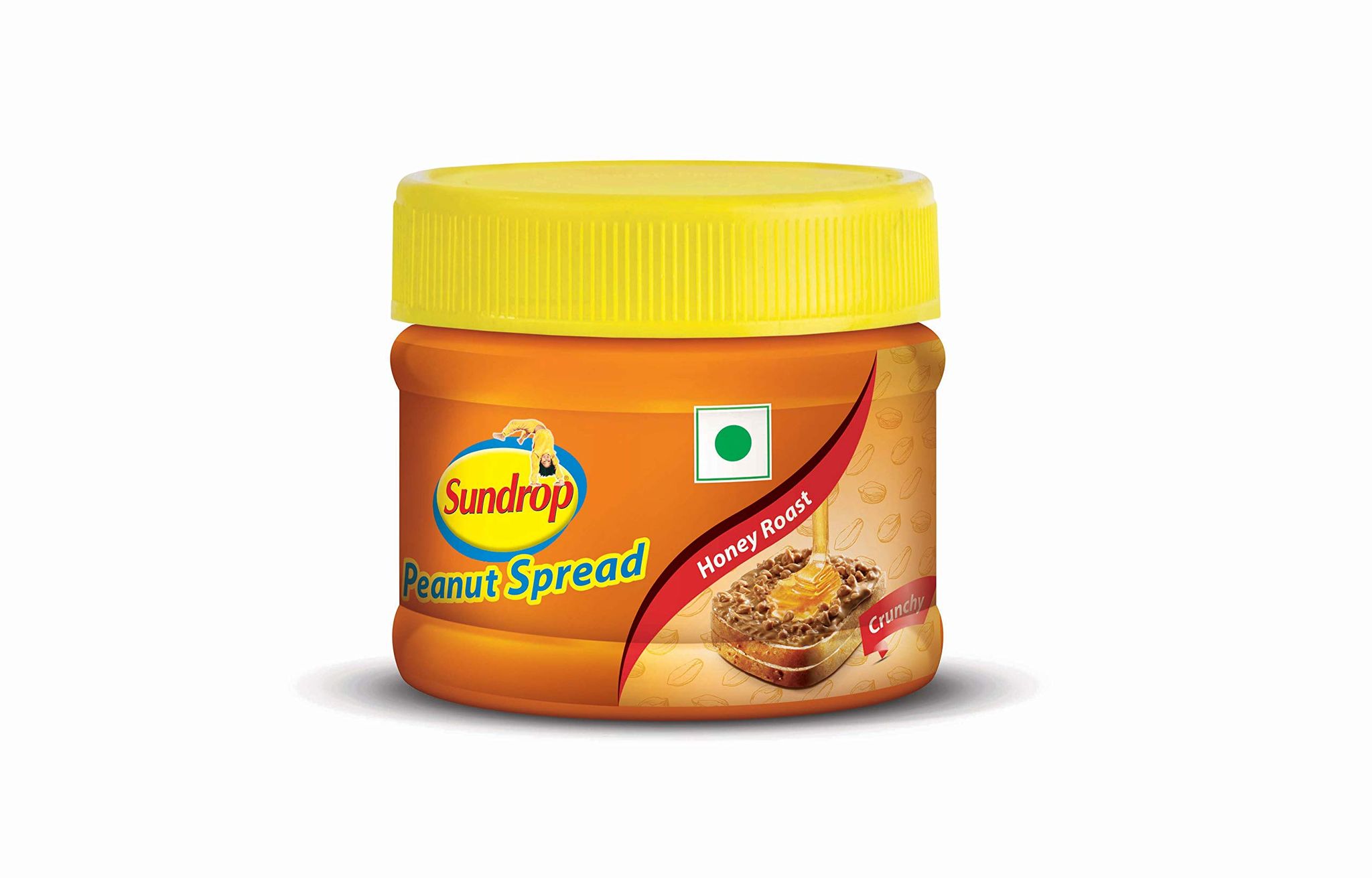 Sundrop Peanut Spread Honey Roast Crunchy, 100G
